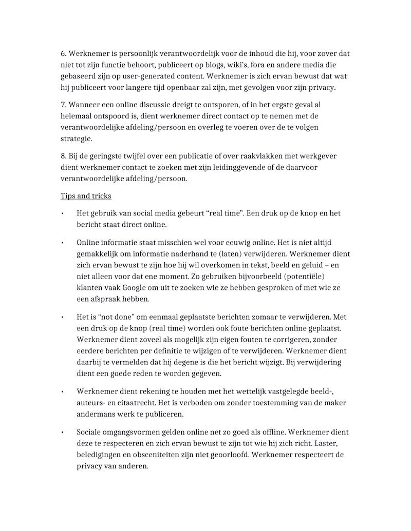 Voorbeeld van document, pagina 2